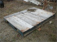 2- 60 x 72 x 6 Steel Decking Platforms