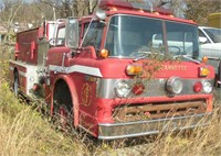 1975 Ford 8000 Fire Truck PARTS ONLY NO TITLE