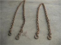 10 Ft Tow Chain (2) 3 x 2 1/2 Link Ref # 34