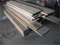 Rough Cut Oak Lumber / Various Widths 8 Ft R# 372