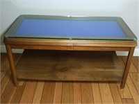 Art Deco Glass Top Side / Small Coffee Table