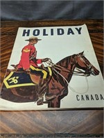 Holiday Magazine August 1949 Canada Travel Photos