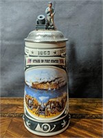 Attack on Ft Sumter Commemorative Stein