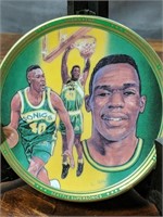 1992 Shawn Kemp Sports Impressions 4.5" Plate