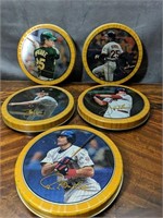 Lot of 5 1997 MLB Topps Screen Plays Tin Sets