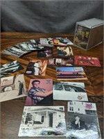 Massive Lot of Elvis Presley Trading Cards 250+