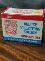 1991 Topps Desert Storm Deluxe Collector's Edition