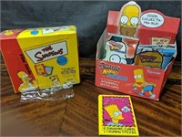 Lot of The Simpsons Trading Card Items