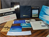 Lot of Concorde Plane / Flight Memorabilia