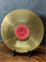 Charlie Parker Quintet Gold Record.  Signed