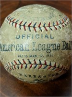 American League Ball Multi-Signaturesw/Bob Johnson