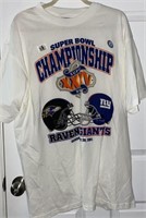 2001 Ravens vs Giants Super Bowl Championship