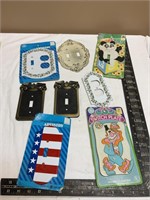 Assorted switch plates