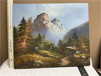 Eugene Wood oil on canvas