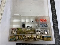 Assortment of electrical supplies