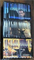Highlander the series vol 1-3 on VHS