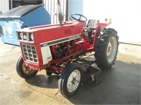 International 284 Tractor W/60 Inch Belly Mower