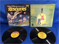 WALT DISNEY’S THE RESCUERS & CHILDRENS SING A