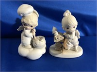 PAIR OF PRECIOUS MOMENTS FIGURINES