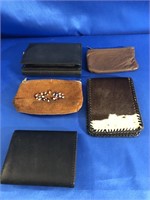 MEN’S AND LADIES WALLETS AND COIN PURSES. A