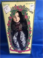 NIB LIMITED COLLECTION 16 INCH PORCELAIN DOLL