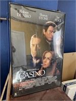 Casino movie poster Framed