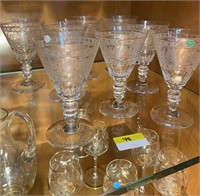 ETCHED GLASSES