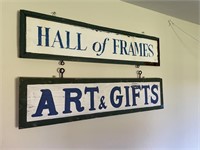 Wooden Hanging Sign