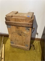 Vintage Wooden Crate - Bursters Explosive