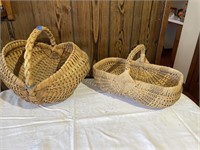 2 Handmade Baskets