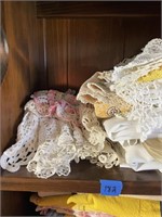 Assorted Linens and Doilies