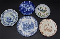 Colonial Style & Bird Plates