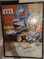 ALL STAR SIGNED POSTER