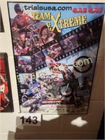 SIGNED TEAM EXTREME POSTER