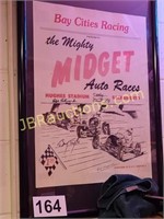 MIDGET RACING POSTER