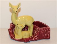 Shawnee doe and fawn planter exc.