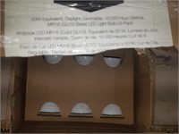 Box of 6 LED lights 50W Equivalant  *New*