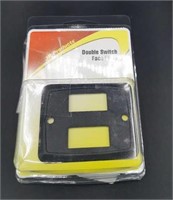 Double Switch Face Plate