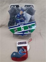 NHL Vancouver Canucks Figure and Mini Stocking