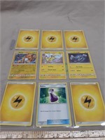 Lot of Pokemon Card w/ Pikachu amd Riachu