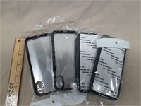 Lot of 4 Aluminum Back Cell Phone Case