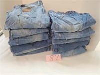 Large Lot of Vintage Jeans