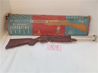 Early Repeating Toy Rifle...Org. Box