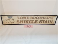 Lowe Brothers Shingles Stain Advertising Piece