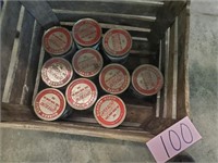 Crate of New - Old Stock Quaker State Oil