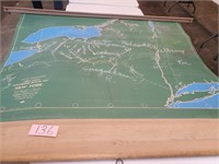 New York State Map of Finger Lakes