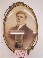 Old Patriarch Photo and Gold Frame