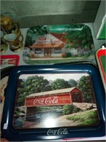 3 - 1990's Coke trays