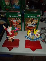 5 Christmas stocking holders