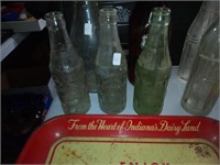 3 antique Princeton Bottling Works soda bottles